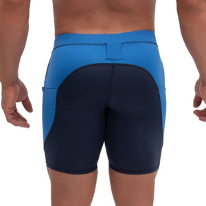 Breathable Eco-Friendly Canvas <b>Compression</b> <b>Shorts</b> for <b>Men</b>-High Quality Durable Material Elastic Waist Fitness Wear Reasonable - Product Image 6