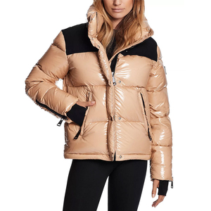 Hot Sale Plus Size Women Puffer Jackets Solid Color Fashion Wear Women Jackets Breathable Customized Design Puffer Jacket - Product Image 1