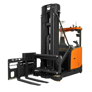 Electric reach truck and very narrow aisle forklift for industrial storage and pallet <b>handling</b> operations - Product Image 4