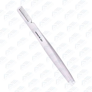 Pince à épiler pour sourcils en acier inoxydable solide, écologique, réutilisable, avec ressort, instruments de beauté de qualité supérieure, marque privée - Product Image 6