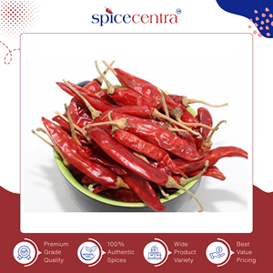 Chile en Tallo Entero Seco 100% Puro de Excelente Calidad, Hecho en India, el Más Vendido, para Uso en Cocina, con 12 Meses de Vida Útil - Product Image 6