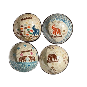 Grand bol en bois sculpté à la main, bol en noix de coco, vente chaude, bon prix - Product Image 2