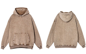 Sudadera con Capucha para Hombre, Estilo Casual, Color Sólido, Corte Regular, 100% Algodón, Tejido French Terry, Tendencia 2026 - Product Image 4