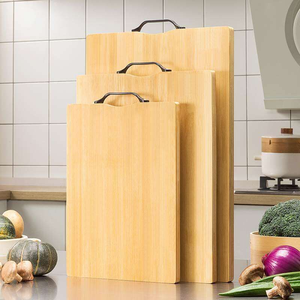 Planche à découper en bambou avec poignée, planche à découper de cuisine, qualité alimentaire, écologique, fournisseur OEM, directement de l'usine - Product Image 5