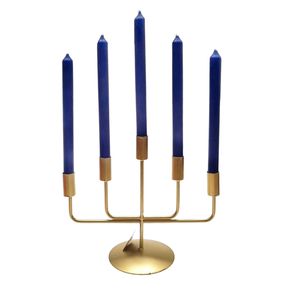 Candelabro Triple de Hierro con Acabado en Polvo Negro, Nuevo, para Mesa de Comedor, para Iluminación de Dormitorio, Ideal para Regalo - Product Image 5