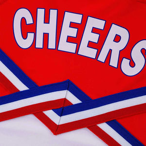 Uniformes de Porristas Personalizados de Poliéster, Faldas Plisadas Elásticas, Diseño por Sublimación, Ropa Deportiva Personalizable OEM para Equipos y Clubes - Product Image 5