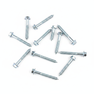Vis à bois à tête hexagonale extérieure, filetage grossier, en acier au carbone C1022/1018, galvanisé à chaud, résistant à la corrosion, classe 4, modèle 4 de la marque PDC - Product Image 5