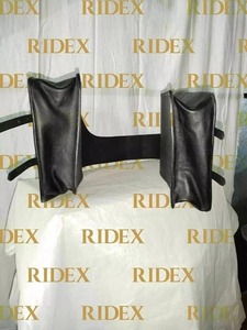 Sac de selle pour cheval en cuir noir véritable de qualité supérieure, style western, avec gravures, qualité et prix d'exportation. - Product Image 2