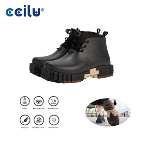 Eco Friendly Casual <b>Boots</b> Vegan Platform shoes Thick Sole Hiking Shoes Lightweight Martin <b>Boots</b> For Day Hikes Ba01 - Product Image 1