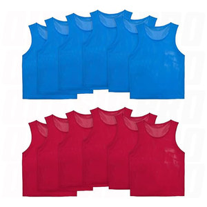 Scrimmage Vests Pinnies Basketball Football Lightweight Breathable Team Practice Jerseys for Kids Youth <b>Training</b> - Product Image 1