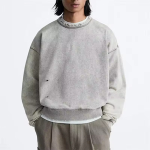 Sudaderas de Hombre Slim Fit Más Vendidas, Sudaderas Casuales con Hombros Caídos, Sudaderas Cómodas para Hombre, Sudaderas Oversize con Lavado Ácido - Product Image 6