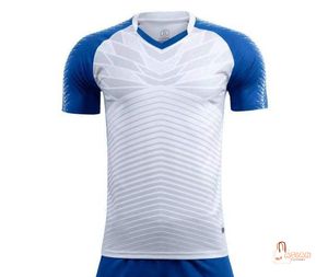 Customized Eco-Friendly Front Quick-Drying <b>Men's</b> Football Jerseys High Quality Solid Polyester Mesh Short-Sleeved Hoodies - Product Image 1