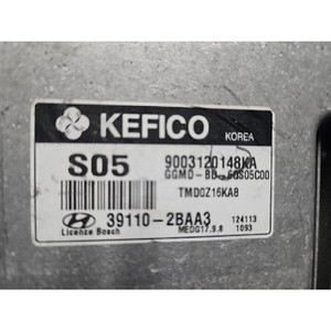 Module de commande du moteur Elantra V 2010-2013 d'occasion GENUINE 391102BAA3 - Product Image 2