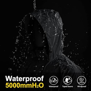 Rain <b>Jackets</b> Professional <b>Waterproof</b> Rain <b>Jackets</b> Lightweight Travel Windbreaker OEM Wholesale Supply - Product Image 3