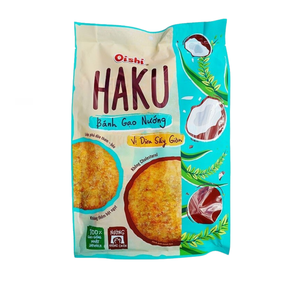 Pastelitos de Arroz HaKu Sabor Coco Seco 138g, Crujientes, Precio Competitivo, Venta al Por Mayor, Exportación - Product Image 1