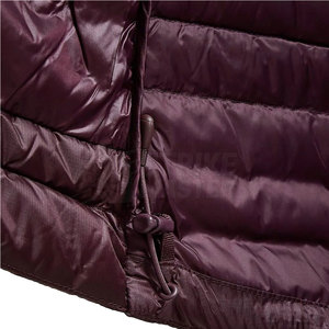 Veste matelassée à capuche décontractée pour homme, nouvelle collection, manches longues, fermeture éclair, fabrication en usine, vente en gros personnalisée - Product Image 4