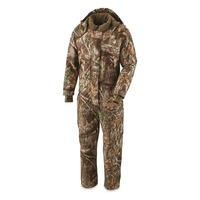 Ensemble de chasse pour homme en toile imperméable, coupe-vent et respirante, imprimé camouflage animal, avec sweat à capuche polaire et pantalon camouflage, collection automne