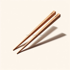 Baguettes en bois-Ustensiles de salle à manger asiatiques traditionnels fabriqués à la main pour sushi, ramen et sauté-Écologique et durable - Product Image 3