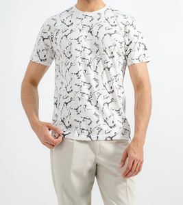 Nouveau T-shirt pull à col rond pour homme, collection été 2026, haute qualité, 275g, personnalisable avec impression et logo - Product Image 2