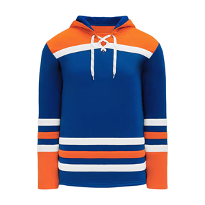 Unisex Customized Solid Pattern Ice Hockey Hoodie Jersey Sublimated Lace-Up OEM Service Custom Color Custom Logo Sports Apparel - Product Image 3