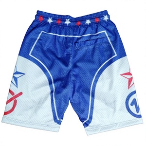 Shorts Unisexe Respirants Anti-UV et Anti-Bactériens en Tricot 100% Polyester Grande Taille Écologique Coupe Classique Tissu 220g Imprimé Numérique - Product Image 1