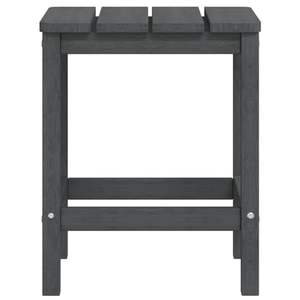 Table Adirondack de patio en PEHD, anthracite, 15x15x18.1 po - Product Image 5