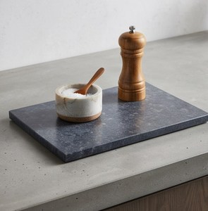 Tabla de Cortar Rectangular de Mármol Gris Ceniza con Textura para Cocina - Product Image 4