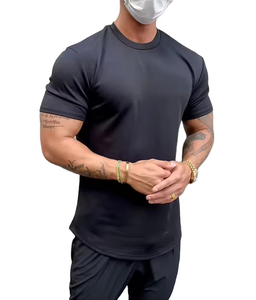 Camiseta Deportiva Casual para Hombre, de Secado Rápido, Transpirable, de Algodón y Elastano, para Gimnasio, Fitness, Running, de Alta Calidad - Product Image 3