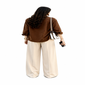 Camisas de Algodón para Mujer, Estilo Casual, Clásicas, Sólidas, Elegantes, Modernas, de Diseñador, para Otoño - Product Image 4