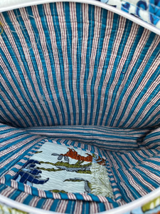 Bolsos de Mano Grandes de Algodón Personalizados a la Moda para Mujer, Bolso de Hombro para Compras de Verano y Primavera, con Cierre de Cremallera - Product Image 3