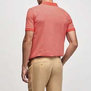 Polo pour hommes en promotion – Personnalisable avec logo, coupe décontractée, tissu jersey respirant, design tendance - Product Image 4