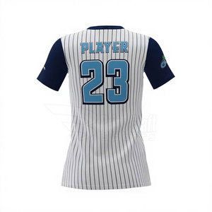 Sports Wear Best Selling V-Neck Softball <b>Shirts</b> Quick Dry Regular Fit V-Neck Softball <b>Shirts</b> - Product Image 6