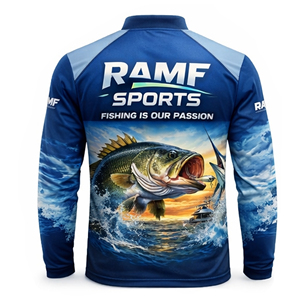 Chemise de pêche pour homme à manches longues, design professionnel, nouvelle collection, personnalisable, séchage rapide, polyester et élasthanne, UPF 50+ - Product Image 4