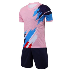 Uniforme de Fútbol Personalizado para Equipo, Uniforme de Fútbol Personalizado, Camiseta de Fútbol de Manga Corta, Pantalones Cortos de Fútbol de Secado Rápido, Conjunto de Fútbol - Product Image 2