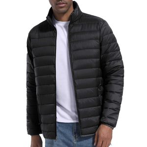 Veste d'hiver matelassée pour homme, personnalisable, chaude et isolante, pour l'extérieur, style mode, usine de vêtements OEM ODM - Product Image 5