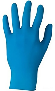 Ansell Versa <b>Touch</b> 92-465 Blue Nitrile Splash <b>Gloves</b> offers excellent chemical and mechanical properties, comfort and dexterity - Product Image 4
