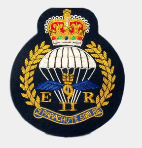 Handmade Luxury Gold Bullion Wire Embroidery Patch – 3D Custom Crest & Royal Crown Badge for High-End Blazers and Apparel - Product Image 3