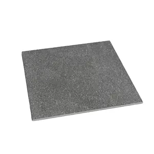 Non slip matt finish rough porcelain exterior grey color rustic anti slip outdoor floor tile