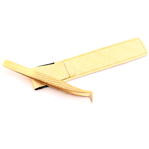 Pinzas Japonesas de Acero Inoxidable para Extensión de Pestañas, Agarre de Diamante, Marca Privada, Alta Elasticidad, Punta Puntiaguda - Product Image 3