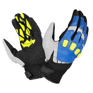 Nouveaux gants de moto en cuir de qualité supérieure, antidérapants, à long poignet, en fibre de carbone, confortables, pour la course à moto - Product Image 5