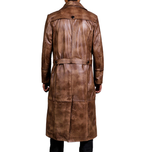 Nouvelle Arrivée 2026 – Manteau en Cuir pour Homme, Qualité Supérieure, Veste en Cuir Véritable, Logo Personnalisé, Vêtement d'Hiver, Vente en Gros - Product Image 3