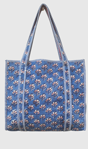 Sac fourre-tout en coton bohème avec motif floral, ouverture supérieure, sac de shopping pour femmes, utilisation toutes saisons - Product Image 5