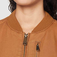 Blouson bomber décontracté pour femme, coupe-vent, sur mesure, taille adulte, respirant, long, haute qualité, fermeture éclair, OEM