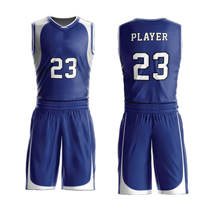 Maillots de basket-ball pour hommes personnalisés, respirants, à séchage rapide, réversibles, ensemble d'uniformes de basket-ball personnalisés - Product Image 6