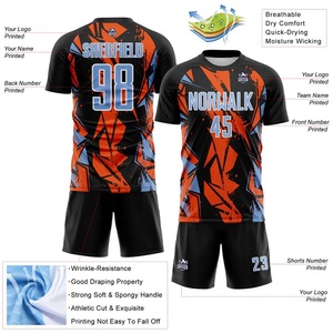 Uniforme de Fútbol Personalizado 2026, Ropa Deportiva Cómoda de Alta Calidad, Uniforme de Fútbol Más Vendido - Product Image 6