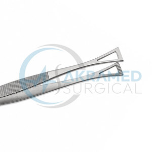 Juego de Pinzas para Tejidos Collin Duval de 15 cm, Acero Inoxidable, Cirugía General, Pinzas para Perforaciones Corporales, Instrumento Quirúrgico, Clase CE - Product Image 5