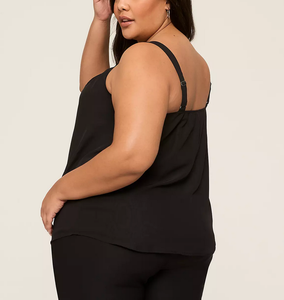 2027 Personalizado OEM 100% Algodón Casual Moda Camiseta sin Mangas Tallas Grandes para Mujer Venta al por Mayor Chaleco con Estampado Floral Teñido en Hilo Cuello Redondo - Product Image 6