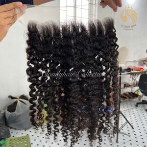 Hot Trendy Top Garde 10A Paquet de tissage de cheveux bouclés birmans bruts avec avant 100% cuticule Fit Burmese Curl | Cheveux vietnamiens crus - Product Image 1