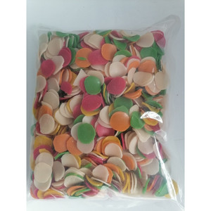 Galletas de Camarón Crujas y Coloridas, Chips de Camarón Sin Cocinar, Bocadillo de Mariscos / MS. ALINA - Product Image 1