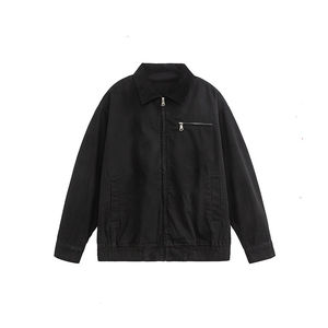 Chaqueta de sarga de algodón para hombre, diseño casual de alta calidad y personalizado, tela suave y transpirable para atletas profesionales - Product Image 5